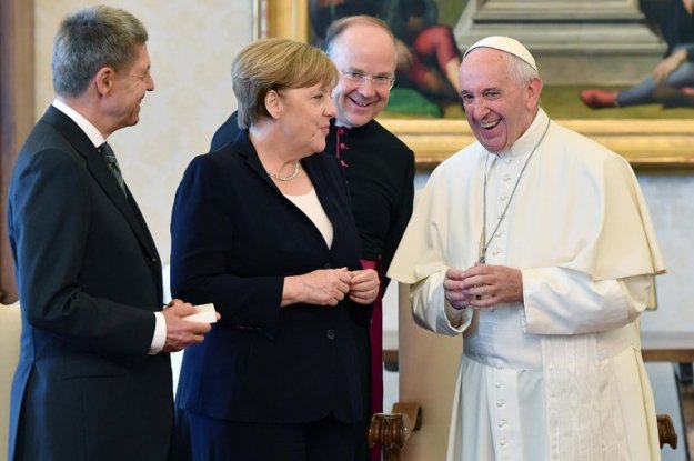 Merkel &amp; Pope