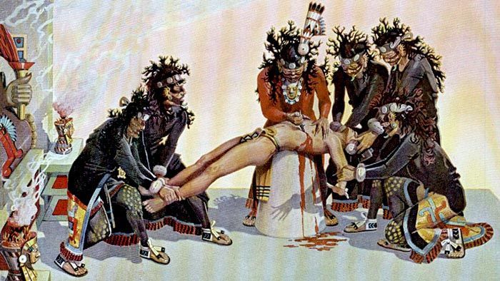 human sacrifice